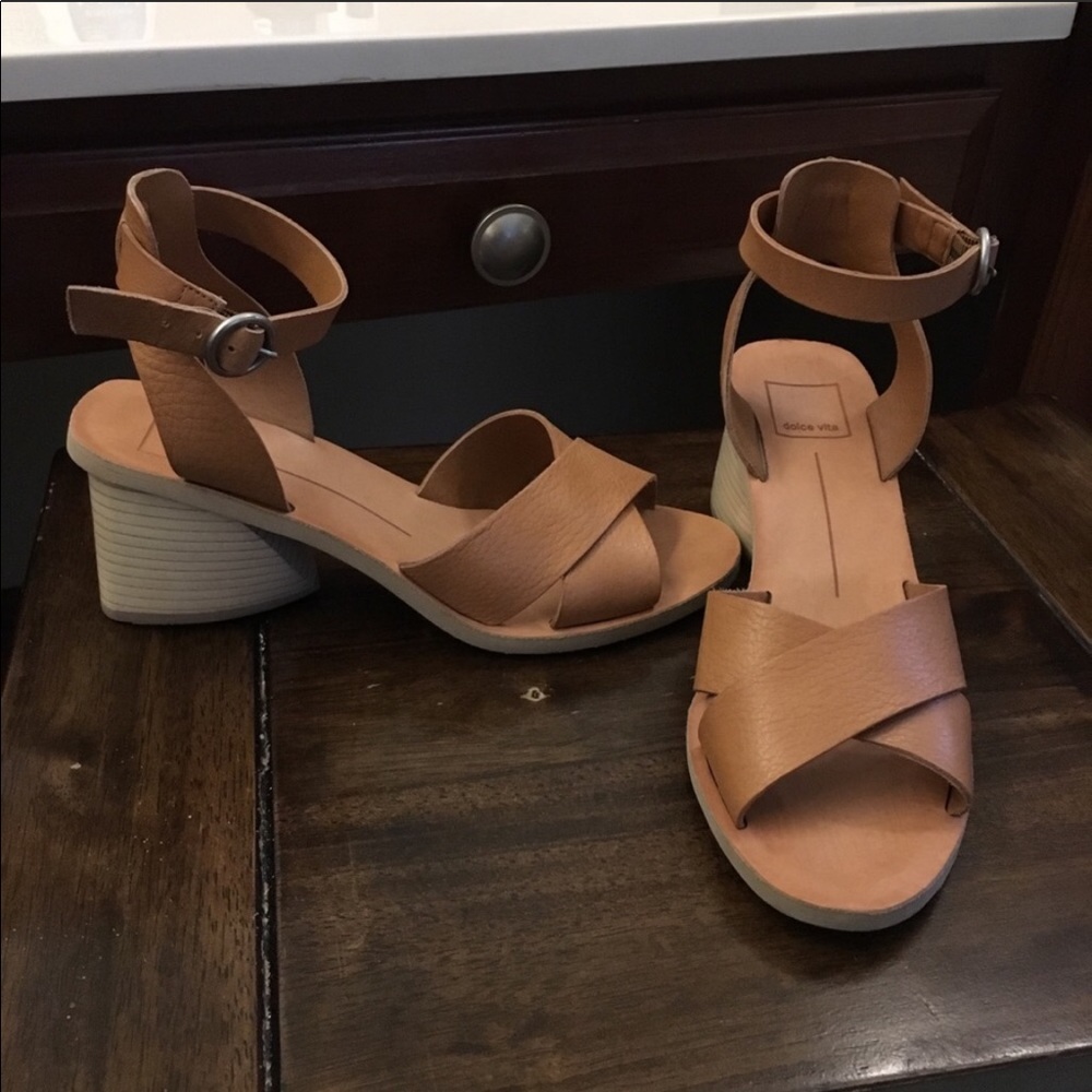 Dolce Vita Stacked Heel Sandals